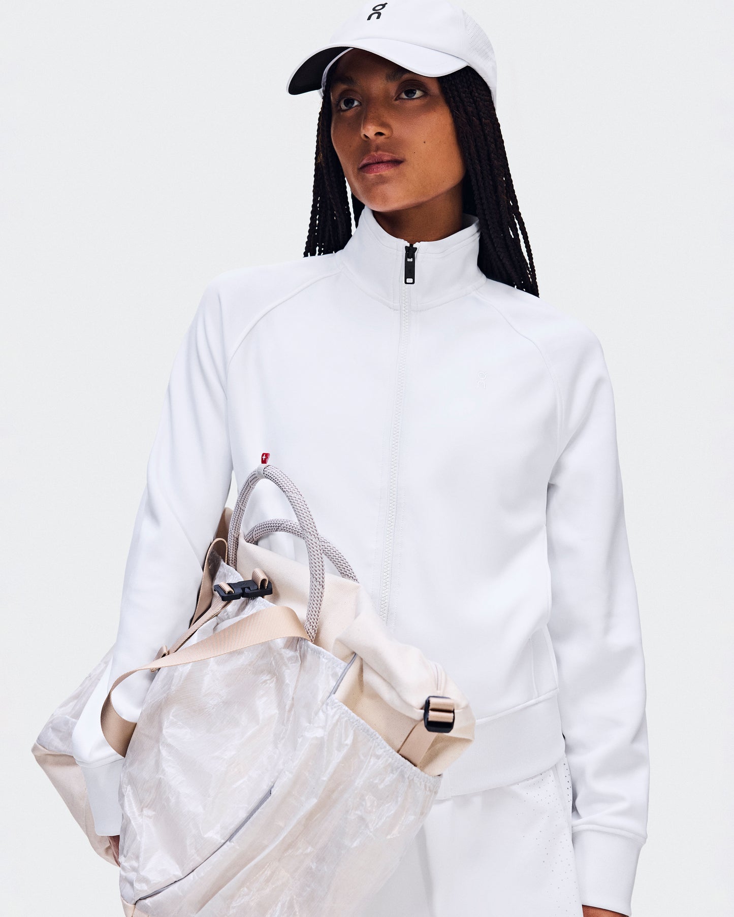 Women's Courtside Full Zip LDN White - US 9096
