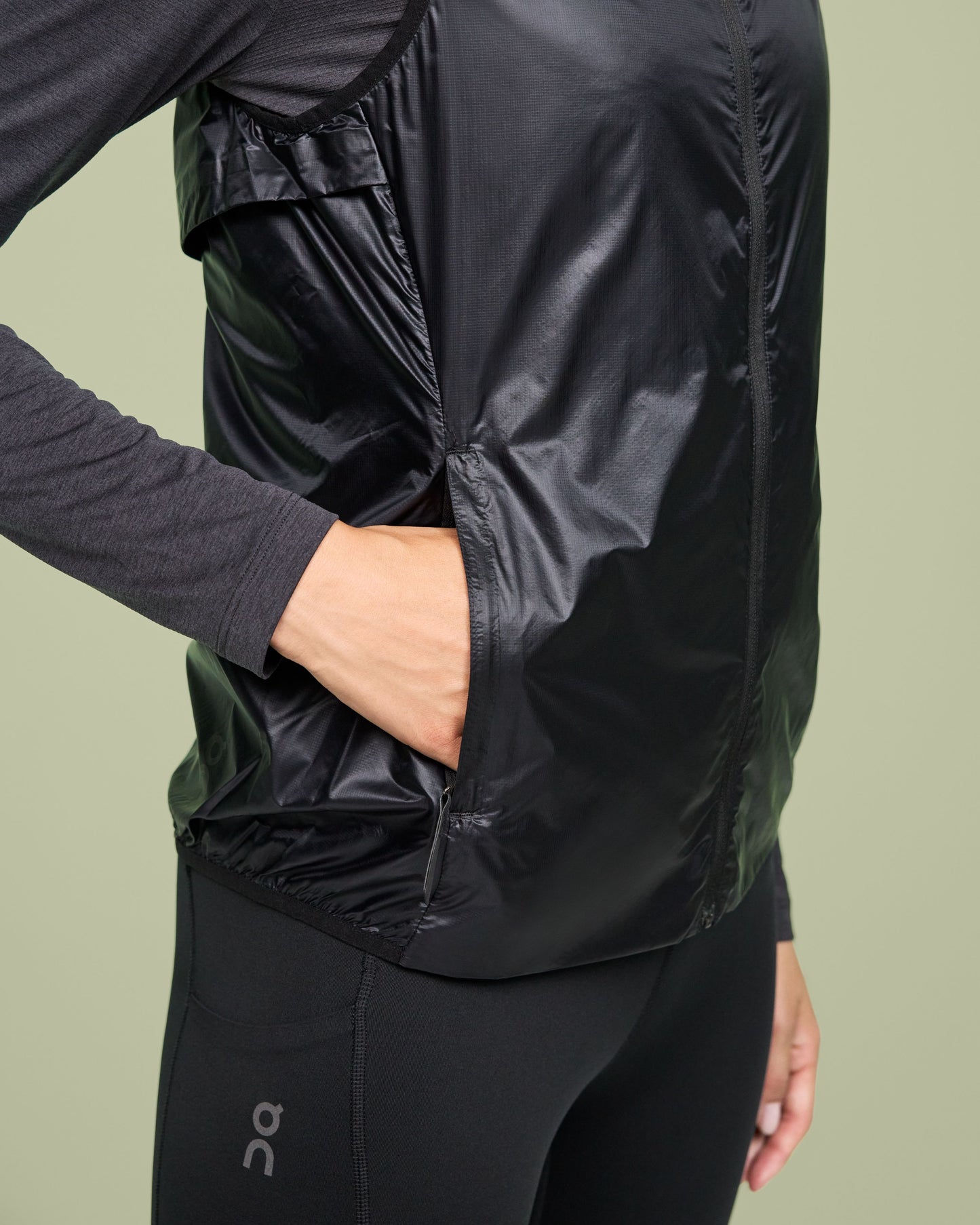 Women's Weather Vest Black - US 8539