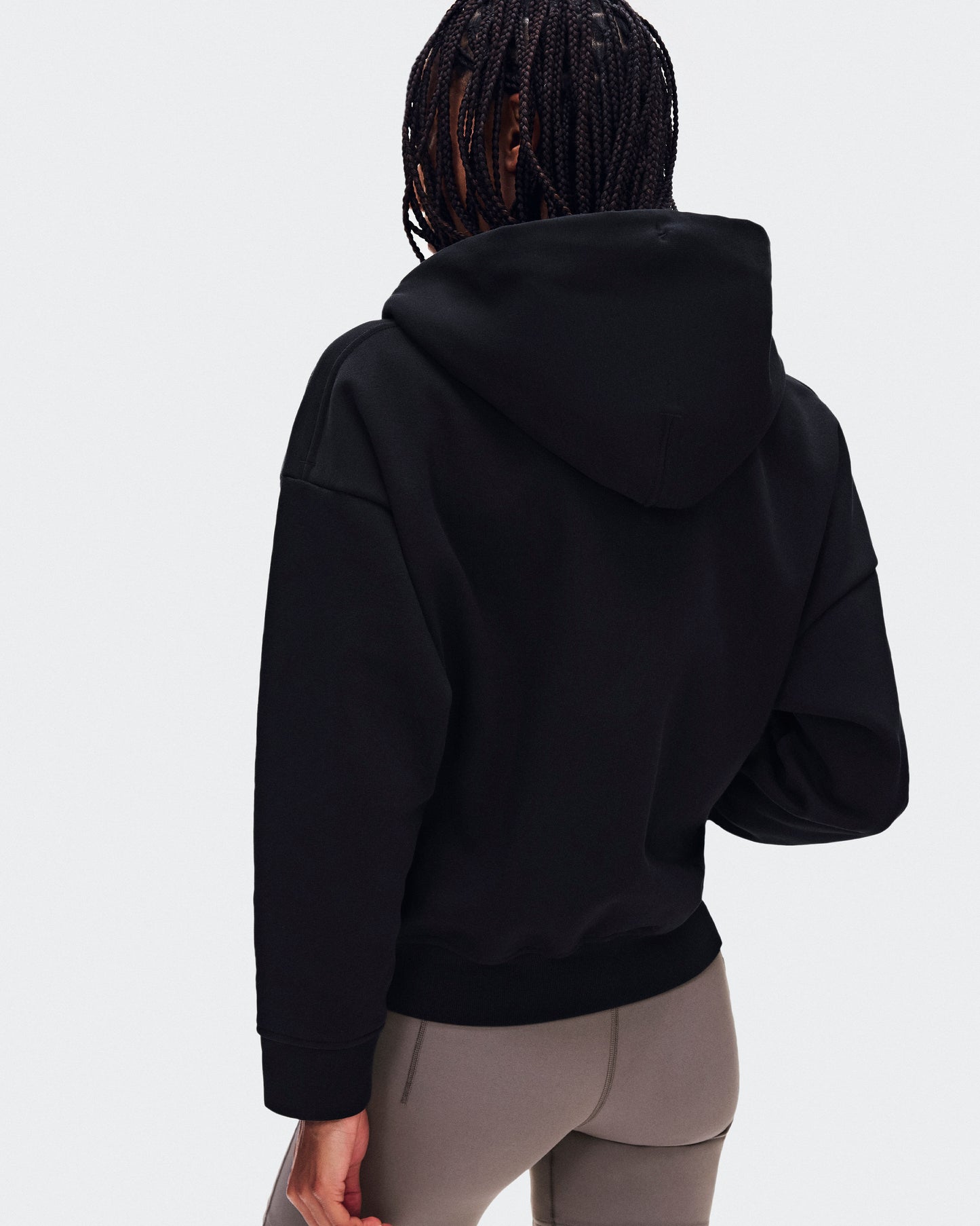 Women's Club Collective Full Zip Hoodie Black - US 8593