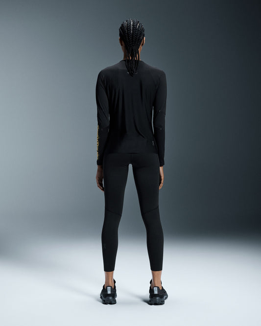 Women's Performance Long-T Lumos Black - US 5971