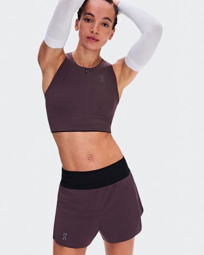 Women's Zero 2-in-1 Shorts Urchin | Black - US 7112