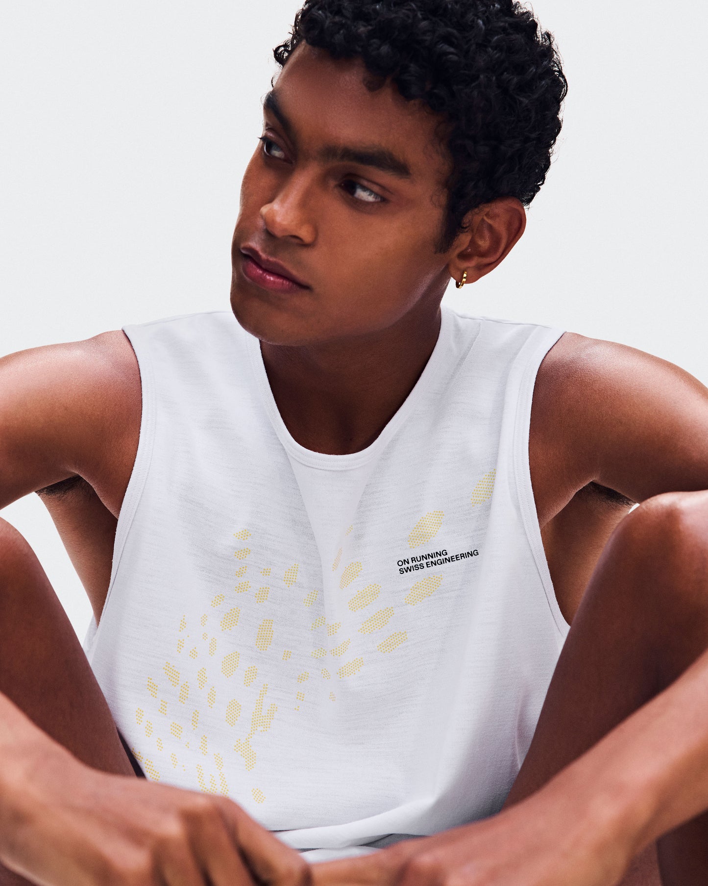 Men's On Run Tank White - US 1988
