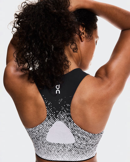 Women's Zero Crop White | Black - US 5875