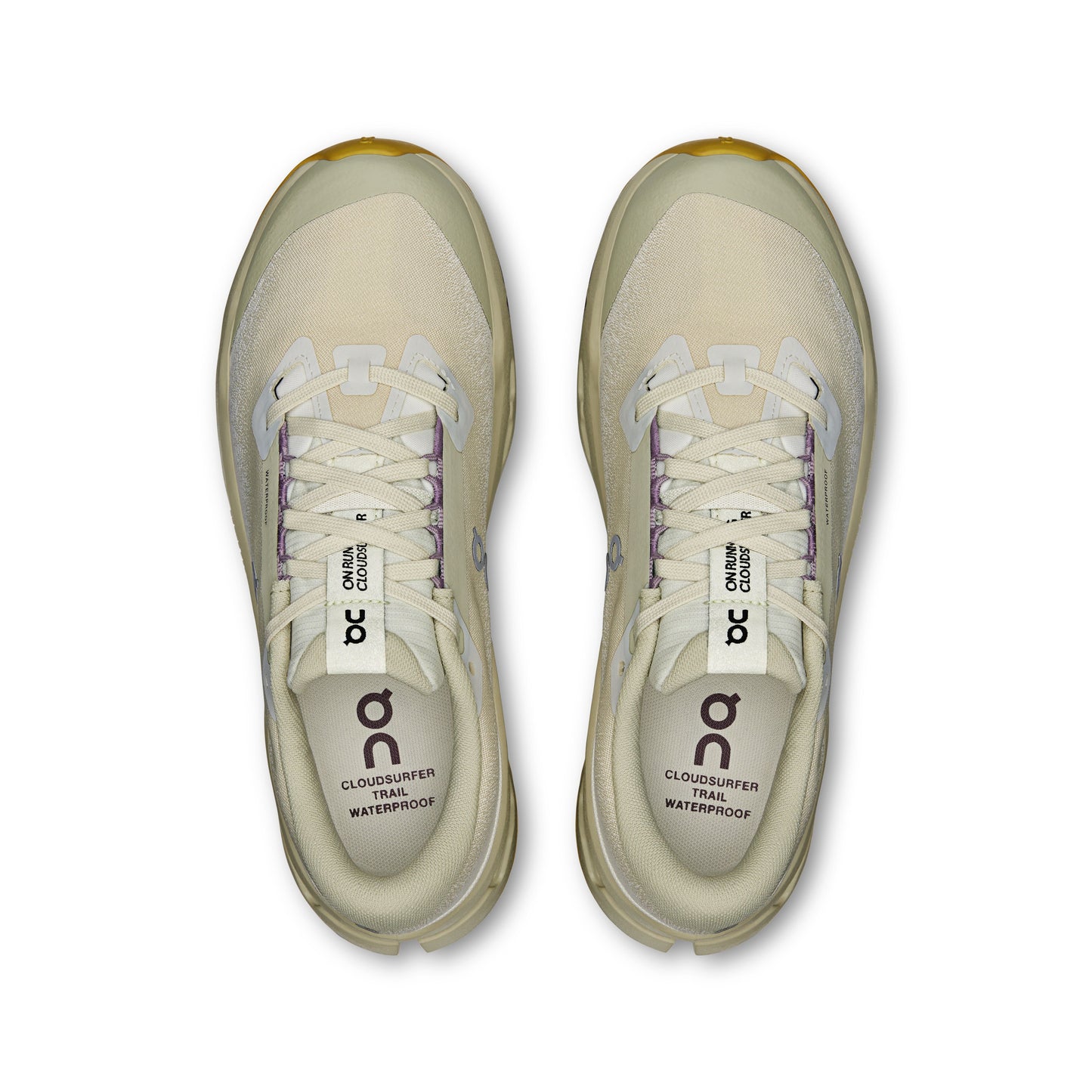 Women's Cloudsurfer Trail 2 Waterproof Ghost | Chalk - US 5096