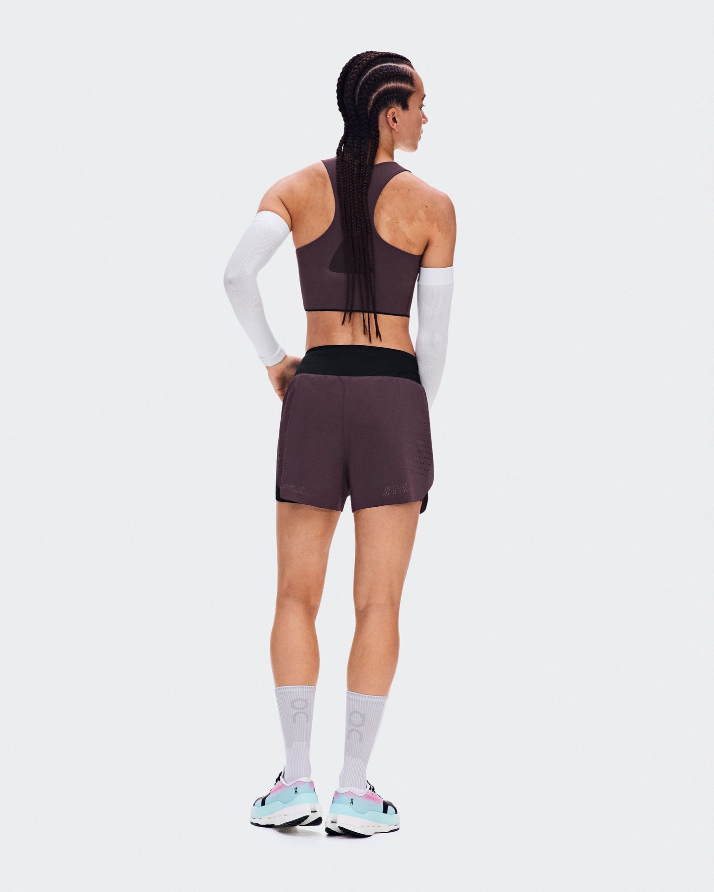 Women's Zero 2-in-1 Shorts Urchin | Black - US 7112