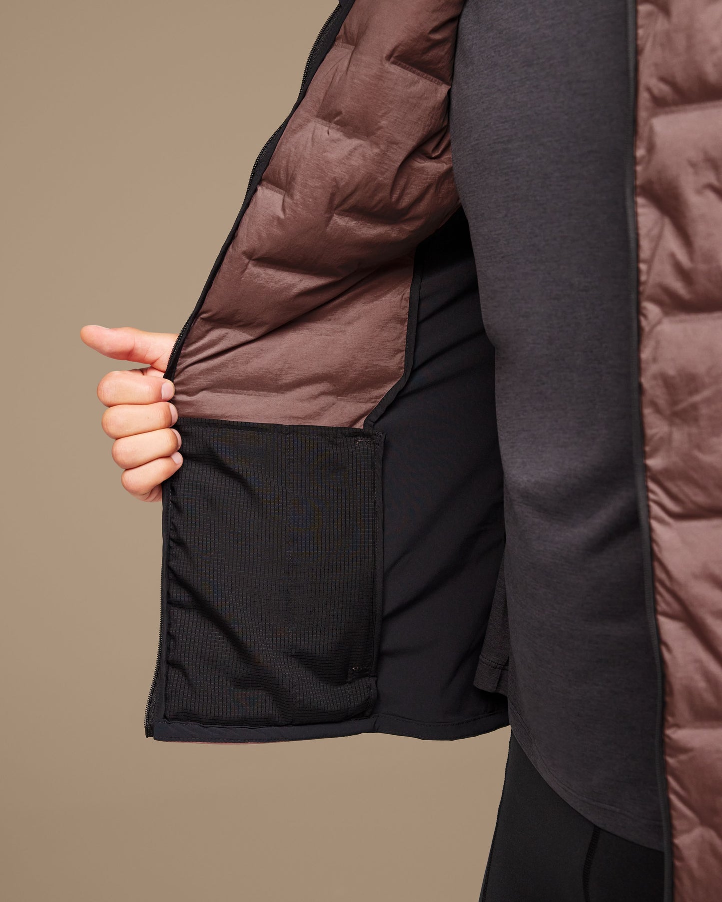 Men's Climate Jacket Grape | Black - US 9322