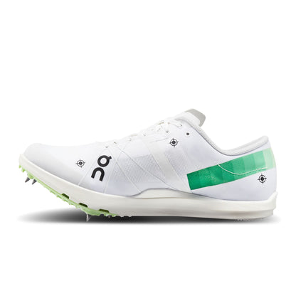Men's Cloudspike 1500m Undyed-White | Mint - US 4327