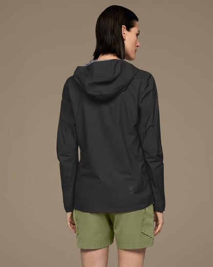Women's Waterproof Anorak Black - US 6220