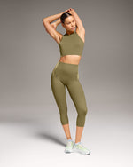 Women's Movement 3/4 Tights Hunter | Safari - US 8920