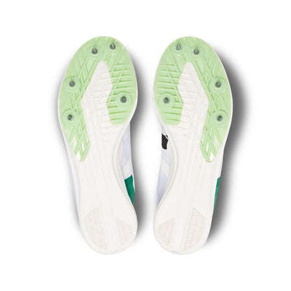 Men's Cloudspike 1500m Undyed-White | Mint - US 4327