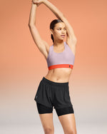 Women's Pace Bra Mauve | Flame - US 3988